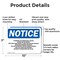Signmission Flammable Or Combustible Liquids Vapors OSHA Notice Sign, Aluminum, 10in W x 7in L, 2PK OS-2PACK-NS-A-710-L-12776 - alternate 5